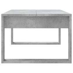 Table basse gris béton 102x50x35 cm bois d'ingénierie 581627581627