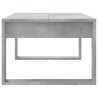 Table basse gris béton 102x50x35 cm bois d'ingénierie 581627581627