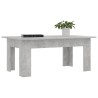 Table basse Gris béton 100x60x42 cm Bois d’ingénierie 581628581628