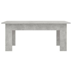Table basse Gris béton 100x60x42 cm Bois d’ingénierie 581628581628