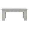 Table basse Gris béton 100x60x42 cm Bois d’ingénierie 581628581628