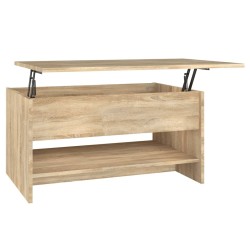 Table basse Chêne sonoma 80x50x40 cm Bois d'ingénierie 581629581629