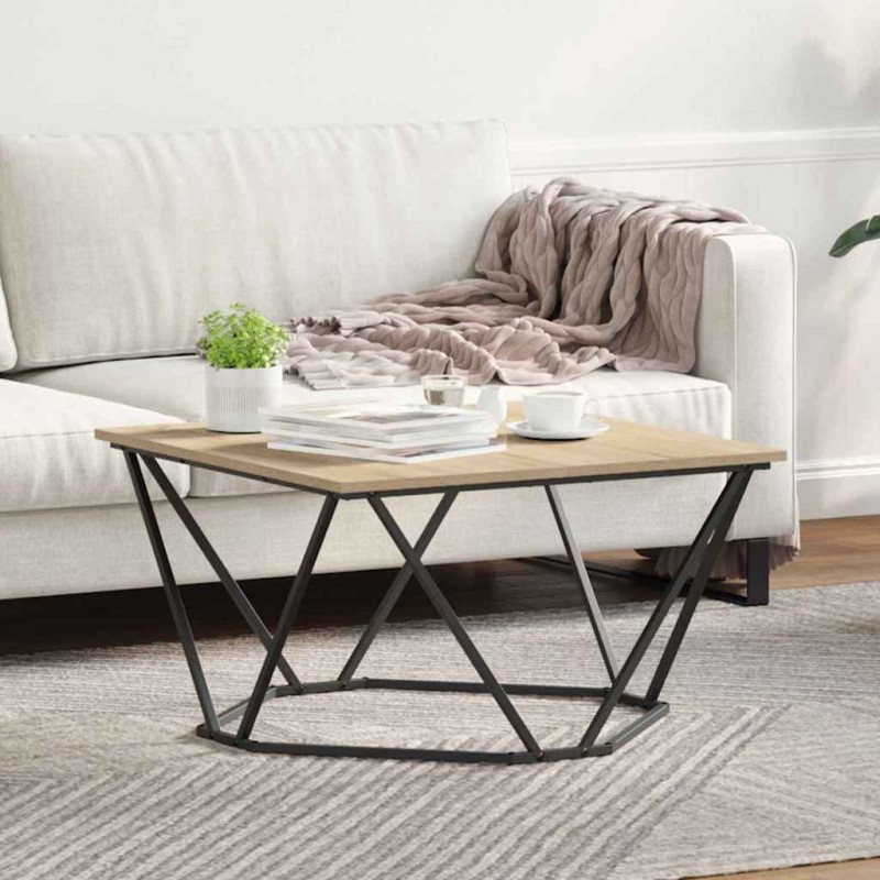 Table basse Chêne Sonoma 80 x 80 x 45 cm 581630581630