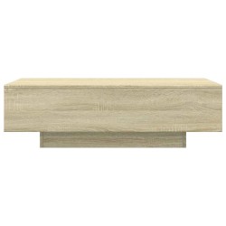 Table basse chêne sonoma 100x49,5x31 cm bois d'ingénierie 581633581633