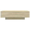 Table basse chêne sonoma 100x49,5x31 cm bois d'ingénierie 581633581633