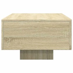 Table basse chêne sonoma 100x49,5x31 cm bois d'ingénierie 581633581633