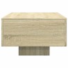 Table basse chêne sonoma 100x49,5x31 cm bois d'ingénierie 581633581633
