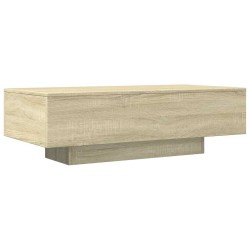 Table basse chêne sonoma 100x49,5x31 cm bois d'ingénierie 581633581633
