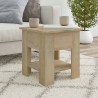 Table basse chêne sonoma 40x40x42 cm bois d'ingénierie 581636581636
