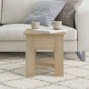 Table basse chêne sonoma 40x40x42 cm bois d'ingénierie 581636581636