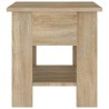 Table basse chêne sonoma 40x40x42 cm bois d'ingénierie 581636581636