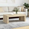 Table basse chêne sonoma 102x50x36 cm bois d'ingénierie 581637581637