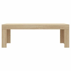 Table basse chêne sonoma 102x50x36 cm bois d'ingénierie 581637581637