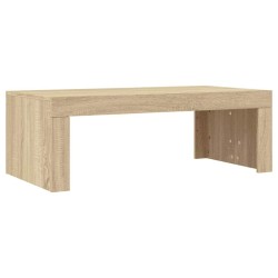 Table basse chêne sonoma 102x50x36 cm bois d'ingénierie 581637581637