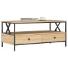 Table basse chêne sonoma 100x51x45 cm bois d'ingénierie 581638581638
