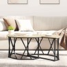 Table basse Chêne Sonoma 80 x 80 x 42 cm 581639581639