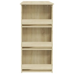 Table de bar avec rangement Chêne sonoma 102x50x103,5 cm 581652581652