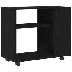 Table d'appoint en chêne noir 70 x 35 x 60 cm Bois d'ingénierie 581658581658