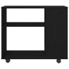Table d'appoint en chêne noir 70 x 35 x 60 cm Bois d'ingénierie 581658581658