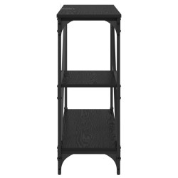 Table console Chêne noir 88,5 x 30 x 75 cm Bois d'ingénierie 581660581660