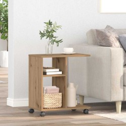 Table d'appoint chêne artisanal 50 x 30 x 55 cm 581661581661