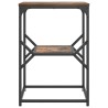 Table d'appoint Chêne fumé 41 x 40 x 60 cm 581662581662