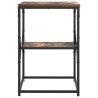 Table d'appoint Chêne fumé 41 x 40 x 60 cm 581662581662
