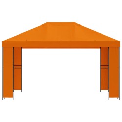 Pavillon 4 × 3 m Orange Polyester et Acier 190 gsm 581677581677