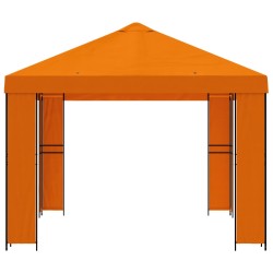 Pavillon 4 × 3 m Orange Polyester et Acier 190 gsm 581677581677