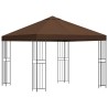 Pavillon 3 x 3 m Marron Polyester et Acier 190 gsm 581678581678