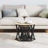 Table d'appoint empilable 3 pcs Chêne Sonoma 581680581680