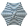 Parasol de jardin 230 x 230 cm Polyester Rectangulaire 581683581683