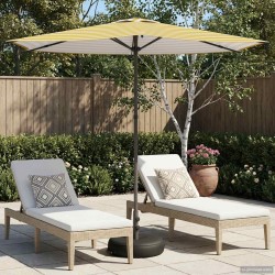Parasol de jardin 270 x 270 cm Polyester Rectangulaire 581684581684
