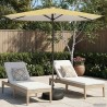 Parasol de jardin 270 x 270 cm Polyester Rectangulaire 581684581684