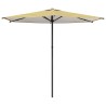 Parasol de jardin 270 x 270 cm Polyester Rectangulaire 581684581684