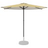 Parasol de jardin 270 x 270 cm Polyester Rectangulaire 581684581684