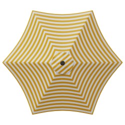Parasol de jardin 270 x 270 cm Polyester Rectangulaire 581684581684