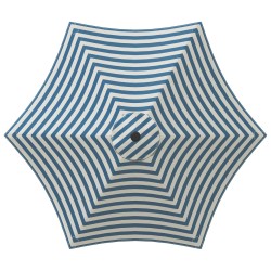 Parasol de jardin 270 x 270 cm Polyester Rectangulaire 581685581685