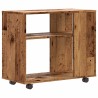 Table d'appoint vieux bois 70x35x55 cm bois d'ingénierie 581686581686