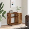 Table d'appoint vieux bois 70x35x55 cm bois d'ingénierie 581686581686