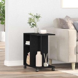 Table d'appoint Chêne noir 50 x 30 x 55 cm Bois d'ingénierie 581700581700