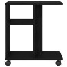 Table d'appoint Chêne noir 50 x 30 x 55 cm Bois d'ingénierie 581700581700