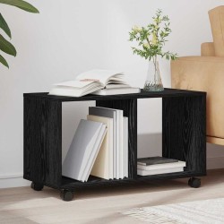 Table d'appoint Chêne noir 72 x 33 x 42,5 cm Bois d'ingénierie 581701581701