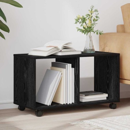 Table d'appoint Chêne noir 72 x 33 x 42,5 cm Bois d'ingénierie 581701581701