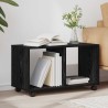 Table d'appoint Chêne noir 72 x 33 x 42,5 cm Bois d'ingénierie 581701581701