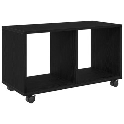 Table d'appoint Chêne noir 72 x 33 x 42,5 cm Bois d'ingénierie 581701581701