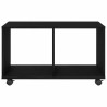 Table d'appoint Chêne noir 72 x 33 x 42,5 cm Bois d'ingénierie 581701581701