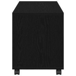 Table d'appoint Chêne noir 72 x 33 x 42,5 cm Bois d'ingénierie 581701581701
