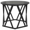 Table d'appoint empilable 3 pcs Chêne noir 581702581702