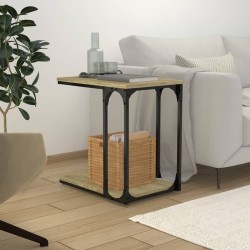 Table d'appoint Chêne sonoma 50x35x52 cm Bois d'ingénierie 581705581705